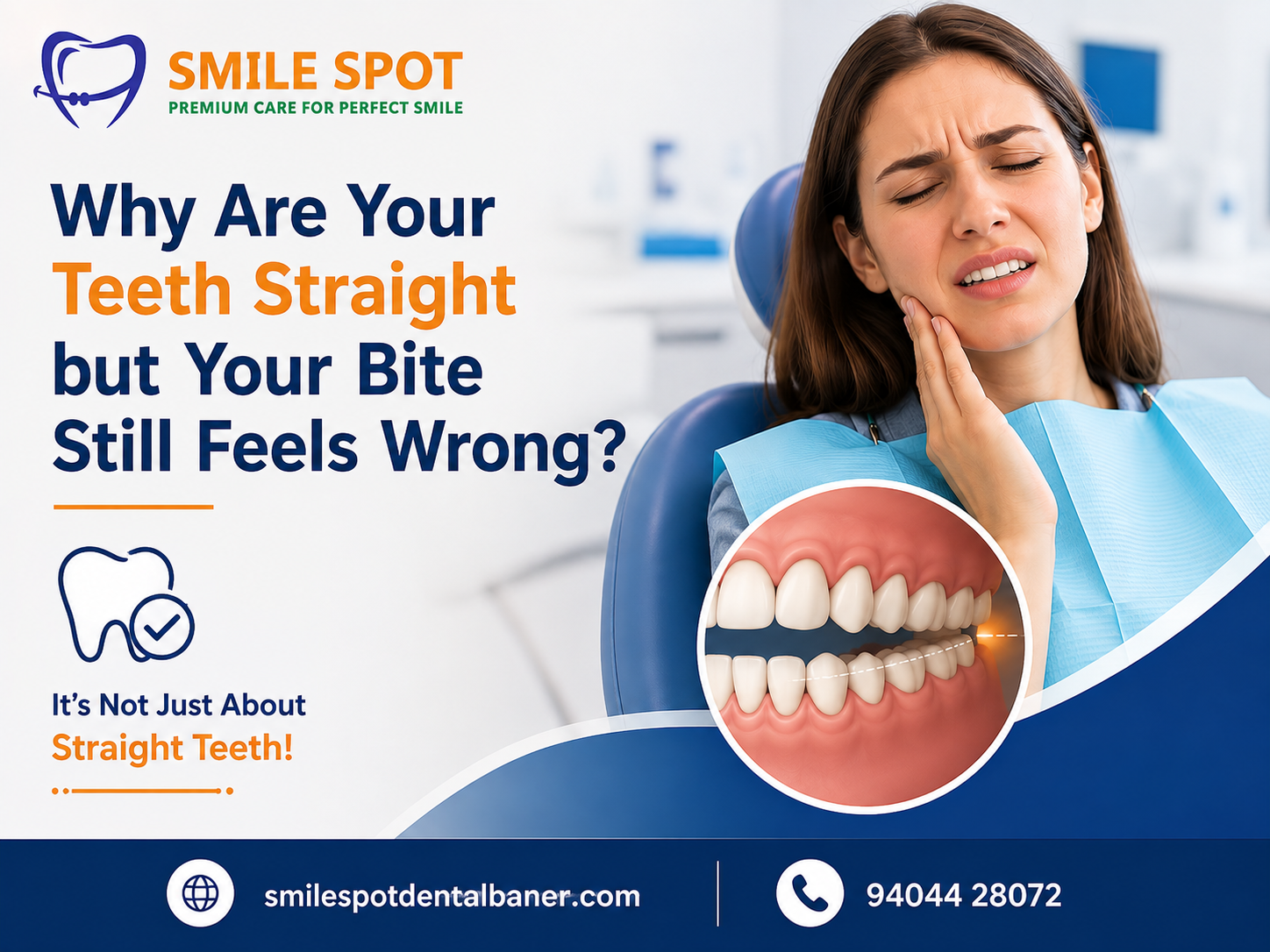 Why Are Your Teeth Straight but Your Bite Still Feels Wrong?